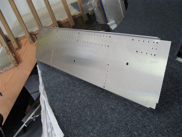 Forward Fuselage - shot of dimple CS side of aft zee tunnel