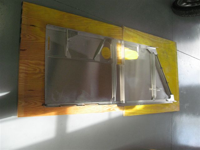 Forward fuselage right side panel - parts placed per WIX-F13 - another view