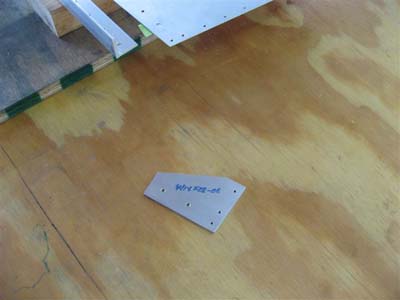 Aft Fuselage R Rudder Stop Plate