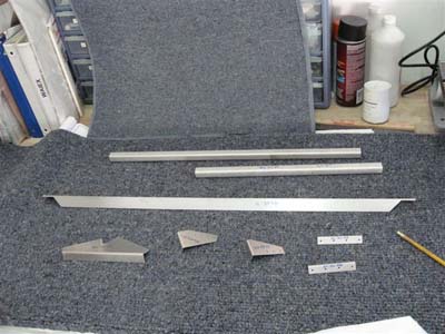Forward Fuselage - assorted parts from WIX - F16