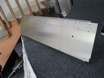 Forward Fuselage - shot of dimple CS side of aft zee tunnel