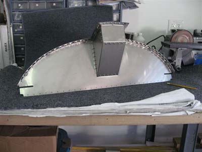 Forward fuselage - upper firewall