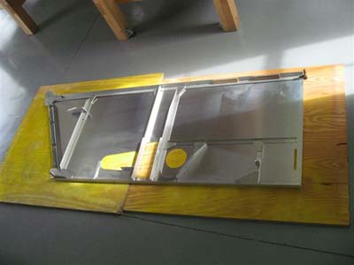 Fwd. fuselage R side panel - parts per WIX-F13