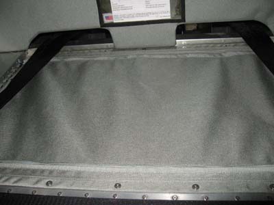 Baggage Bag with Cover Installed